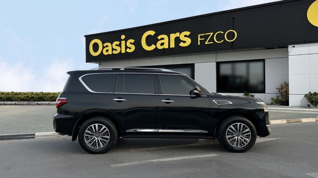 Nissan Patrol LE Titanium 2021 GCC 5.6L V8 Full Service History