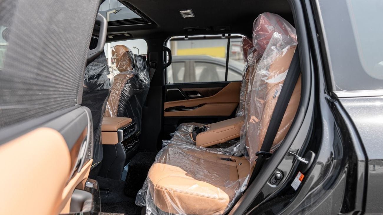 لكزس LX 700h 2026 Lexus LX700h Signature 3.5L AT Hybrid (Black-Tan) with Auto park