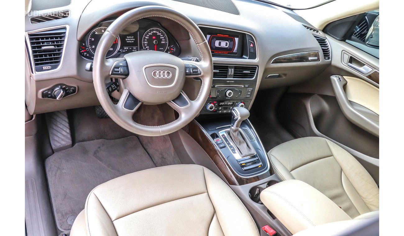 Audi Q5 2.0T quattro AED 1355 PM with 0% Down payment