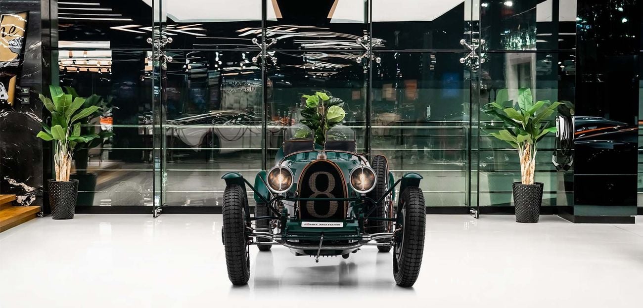 Bugatti Type 35 2.3L Supercharged Inline-8 Engine