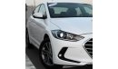 Hyundai Elantra Hyundai Elantra 2017 GCC in excellent condition without accidents, very clean from inside and outsid