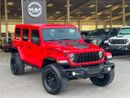 Jeep Wrangler Unlimited SAHARA 1400 MILE ONLY! / LEATHER / FOX SUSPENSION KIT / BEAD-LOCK RIMS / REMOTE START / RADAR