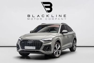 Audi Q5 45 TFSI SPORTBACK S-LINE BUY NOW, PAY 2027 | THE BLACKLINE STANDARD | 2027 Audi Warranty + Service Contract, GCC