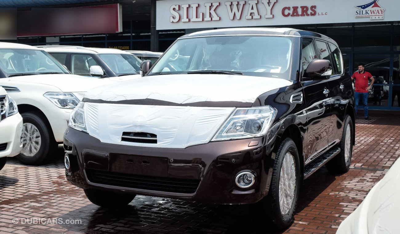 Nissan Patrol Titanum V8  with Alcantara roof and Star lights / 3 Years local dealer warranty VAT inclusive