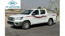 Toyota Hilux 2.4L 4CY Diesel, 4×2, M/T, DVD, Chrome Bumpers (CODE # THBS05)