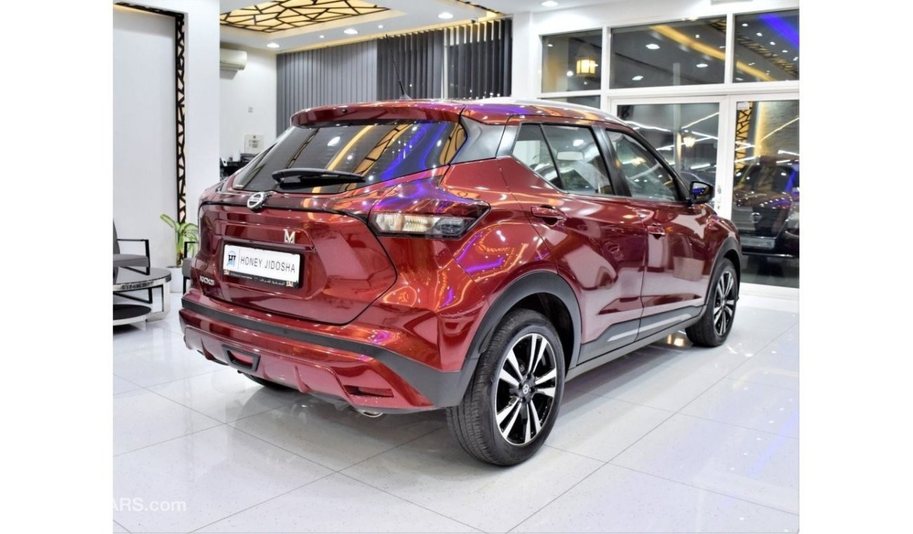 Nissan Kicks EXCELLENT DEAL for our Nissan Kicks ( 2022 Model ) in Red Color GCC Specs