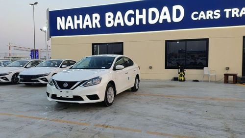 نيسان سنترا economy segment super efficient fuel consumption with CVT gearbox leather seats alloy wheels digital