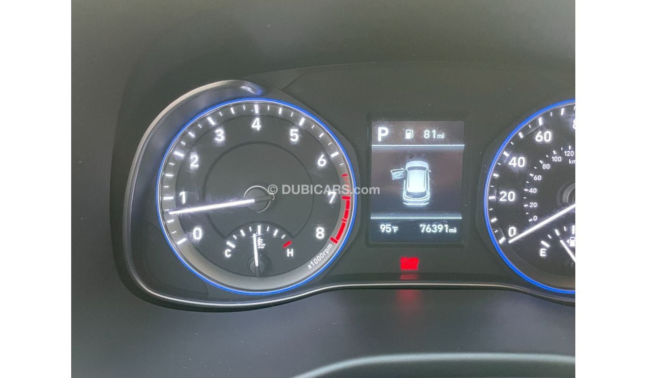 Hyundai Kona Hyundai kona Sel 2020 red : 76k USA Automatic Gasoline 5 4 Black Price : 55000 Mobile :  +9715683182