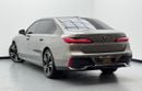 بي أم دبليو 740i 2023 BMW 740i M-Sport, 2028 BMW Warranty And Service Pack, BMW Service History, GCC
