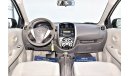 Nissan Sunny AED 479 PM | 1.5L S GCC DEALER WARRANTY