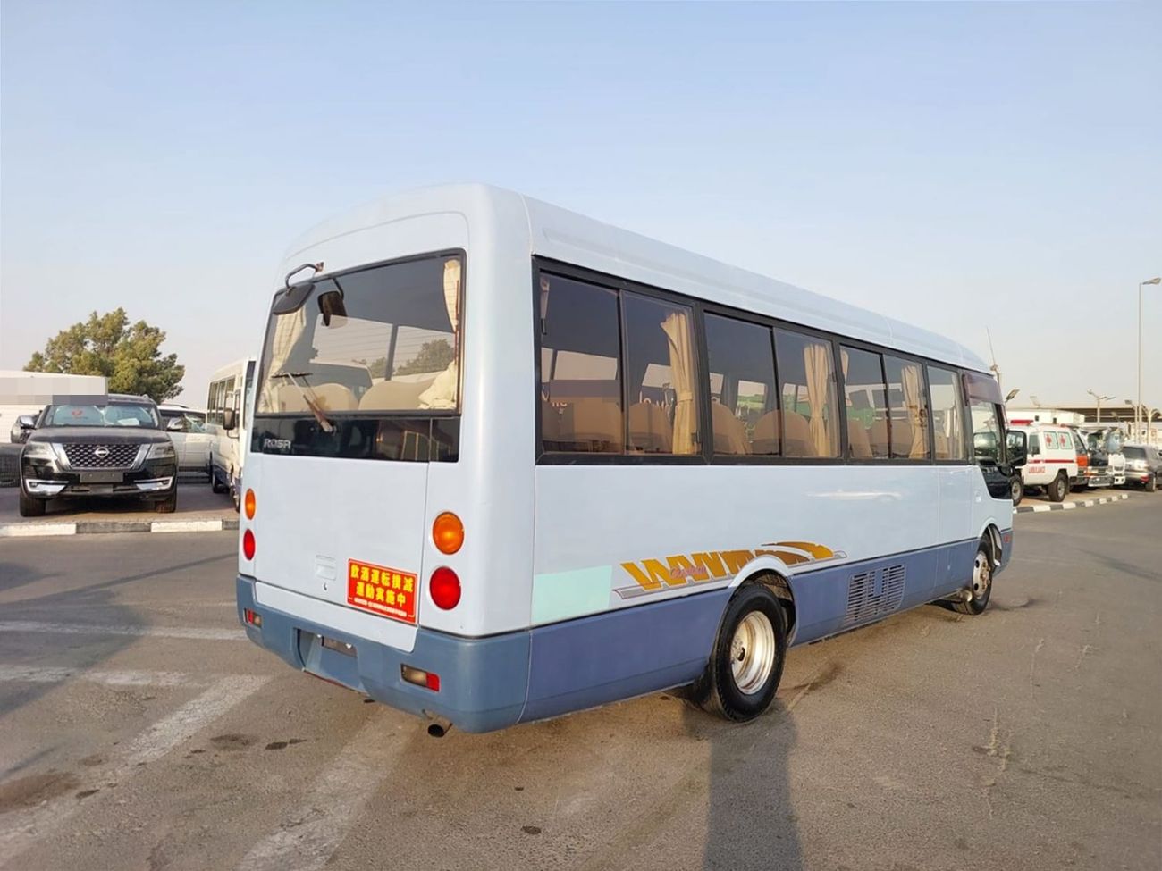 Mitsubishi Rosa 2000 MITSUBISHI ROSA BUS RHD 4.8 L DIESEL MANUAL(PM00259)