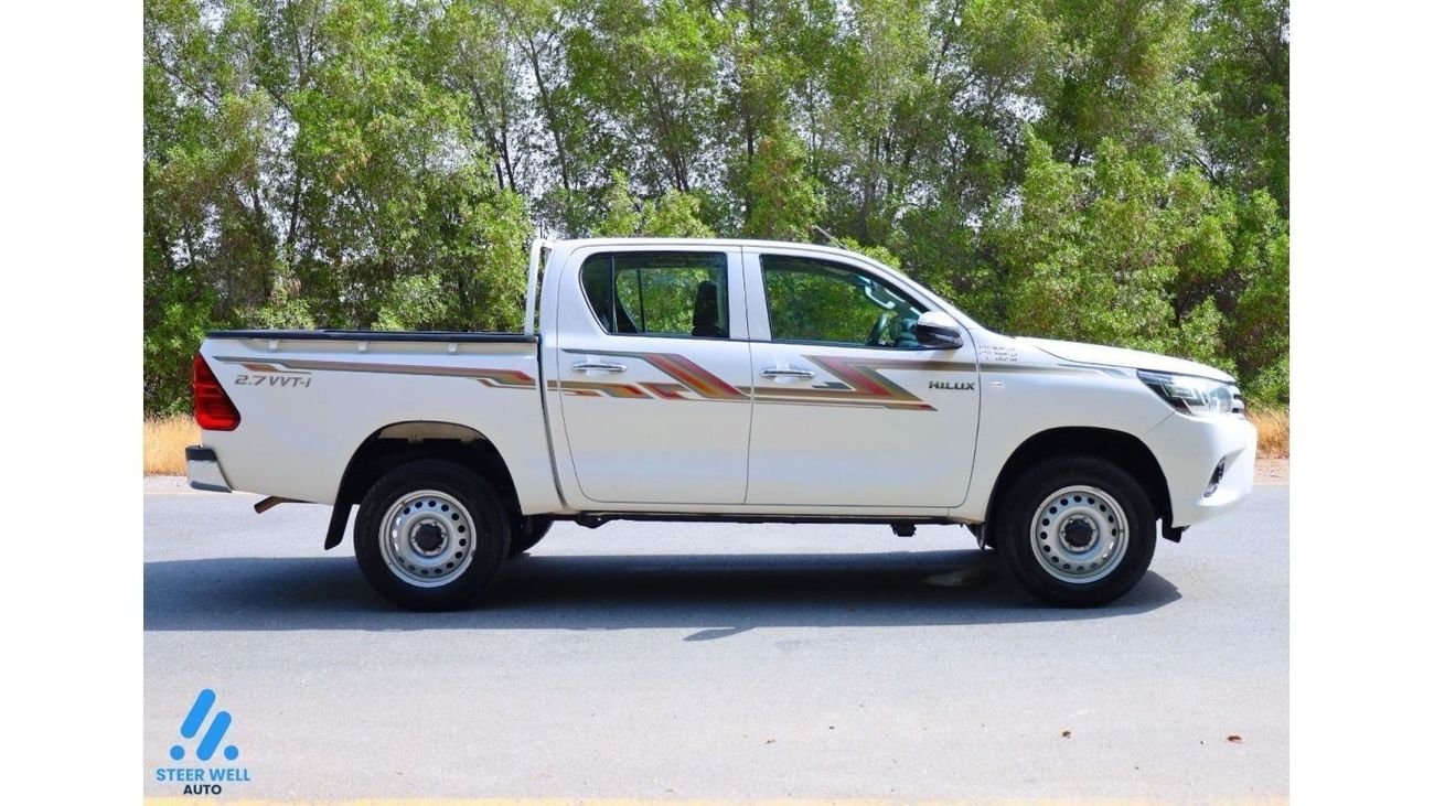Toyota Hilux GL 2020 Double Cab Pick Up 2.7L 4WD A/T - GCC - Like New Condition - Book Now
