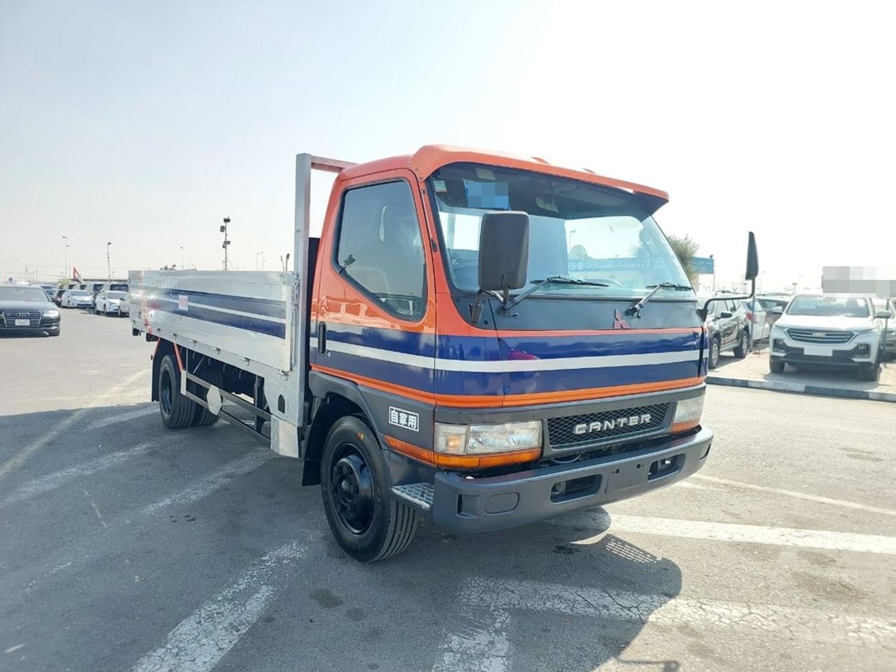 Mitsubishi Fuso Canter MITSUBISHI CANTER ALUMINIUM BODY TRUCK RHD 2003 MODEL 3.9 L DIESEL MANUAL(PM40295)