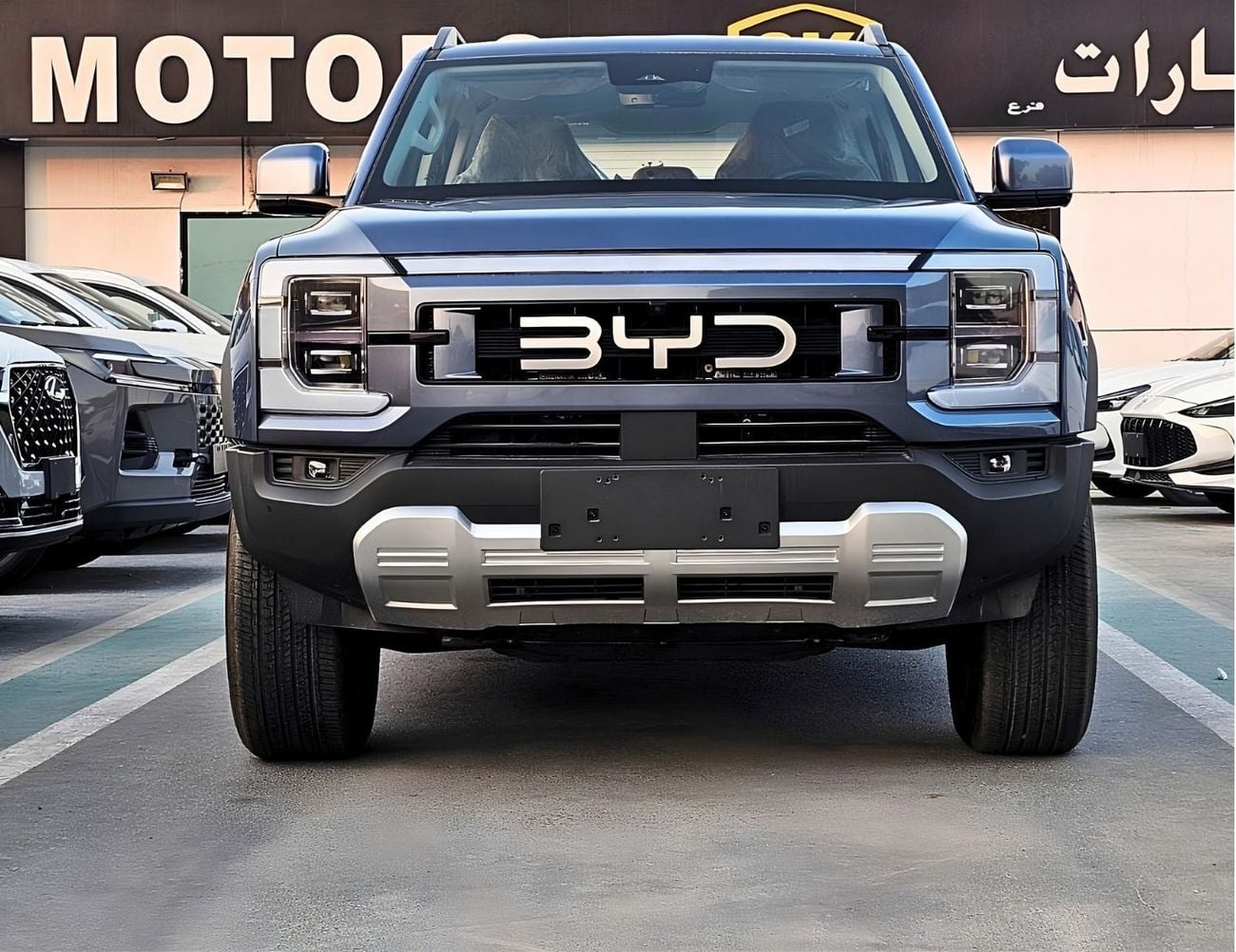 بي واي دي شارك 6 سيارة BYD SHARK 6 الرائدة الهجينة القابلة للشحن || محرك بنزين 1.5 لتر V4 دفع رباعي | أزرق 2026 (رمز
