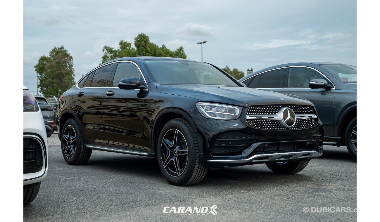 مرسيدس بنز GLC 300 4Matic Coupe 2022 Black / Red Interior