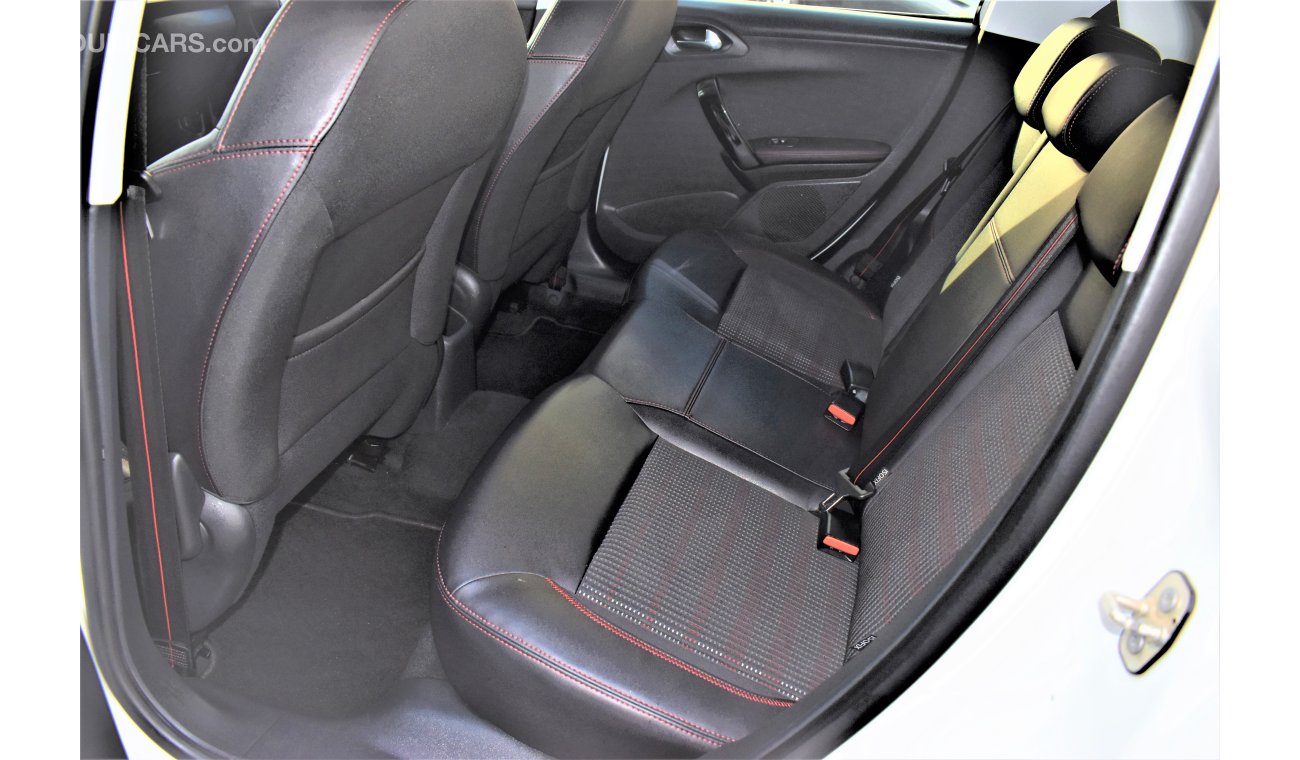 بيجو 208 1.6 GT LINE 2018 GCC DEALER WARRANTY