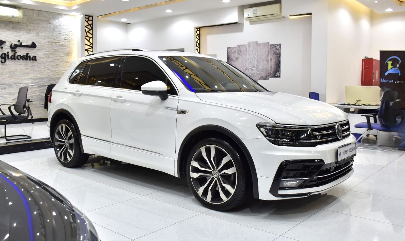 فولكس واجن تيجوان EXCELLENT DEAL for our Volkswagen Tiguan R-Line 4Motion ( 2019 Model ) in White Color GCC Specs
