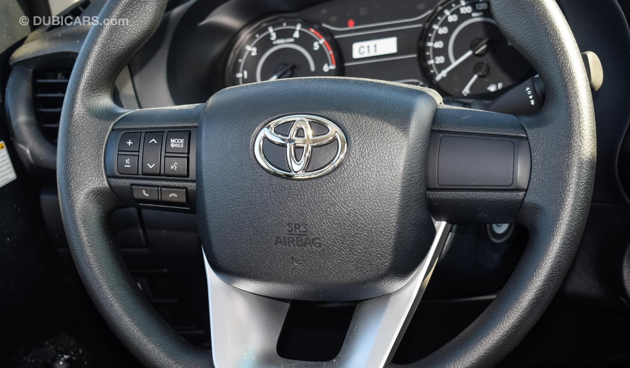 Toyota Hilux 2.4L DIESEL 4 CYLINDER DLS 4X4 2019 MANUAL TRANSMISSION MID OPTIONAL ONLY FOR EXPORT