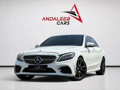 مرسيدس بنز C 200 !! EID SALE !! 1 YEAR FREE WARRANTY !!  AED 1,360 P.M | 0% DOWN PAYMENT | MERCEDES-BENZ C200 | 2020 