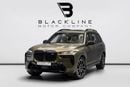 BMW X7 M60i XDRIVE BUY NOW, PAY 2027 | THE BLACKLINE STANDARD | 2030 BMW Warranty + Service, GCC, Low KMs