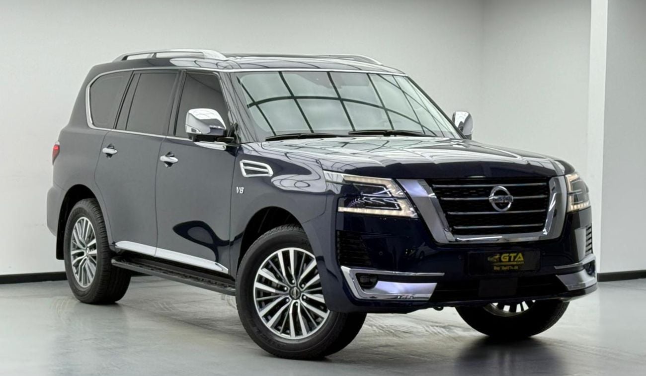 Nissan Patrol LE Platinum 5.6L 2021 Nissan Patrol LE Platinum V8, Warranty, Full Nissan Service History, Low Km, F