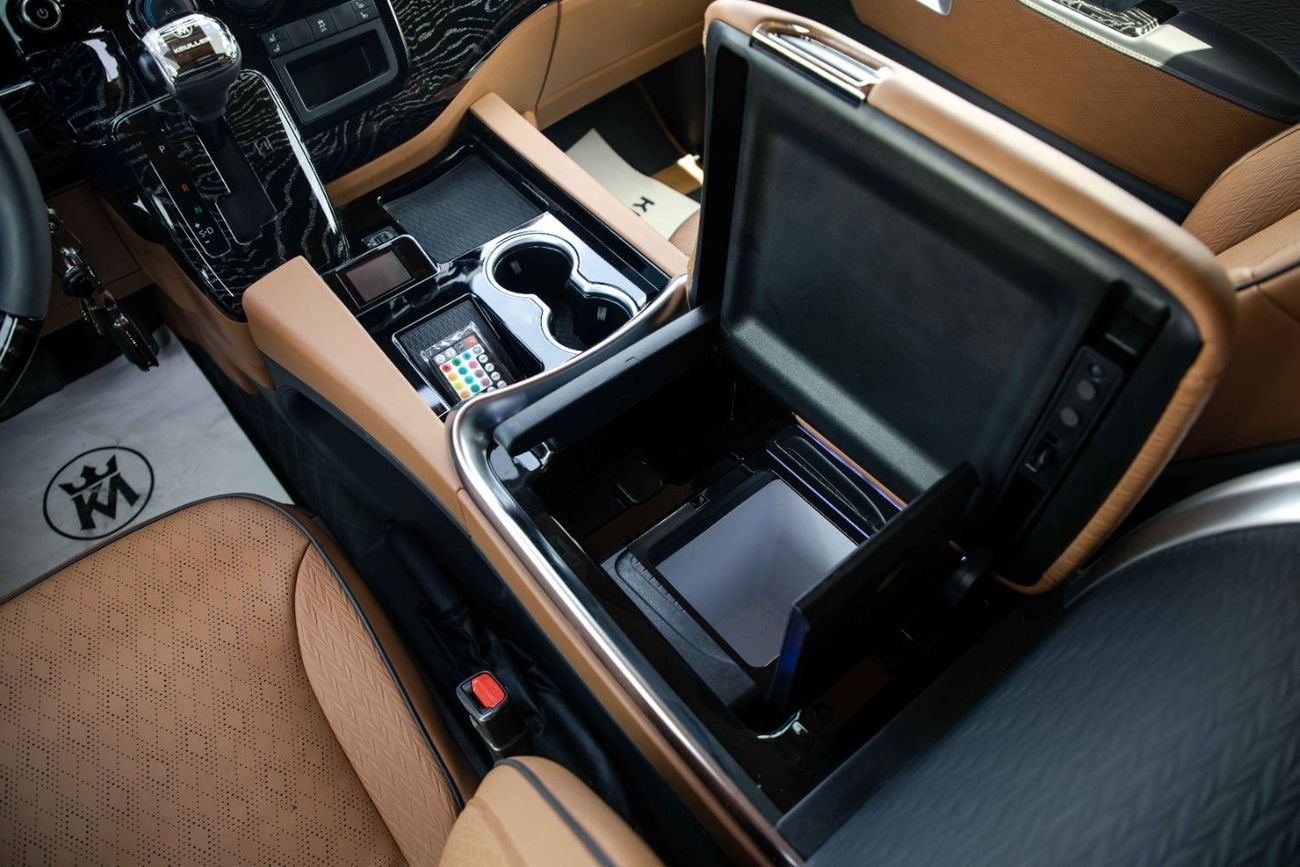 Toyota Hiace Alpha AL680 KMuller Edition 3.5L - Black Inside Brown | Export Only