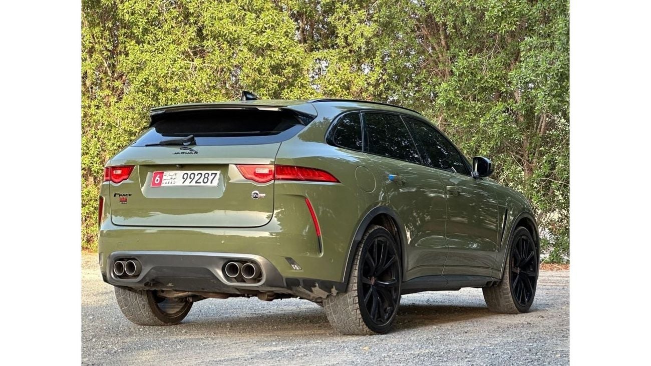 Jaguar F Pace SVR F-PACE 2020 V8 GCC ORGINAL PAINT // ACCIDENT FREE // FULL OPITION