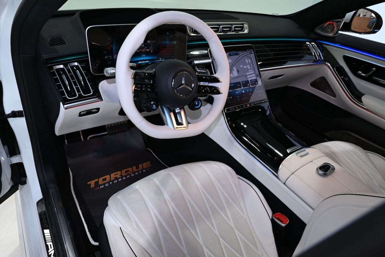 مرسيدس بنز S 63 AMG إي بيرفورمانس مرسيدس بنز S63 AMG E Performance موديل 2024، ضمان الوكالة حتى مارس 2029، باقة خدمة الوكالة لمدة 4 سن