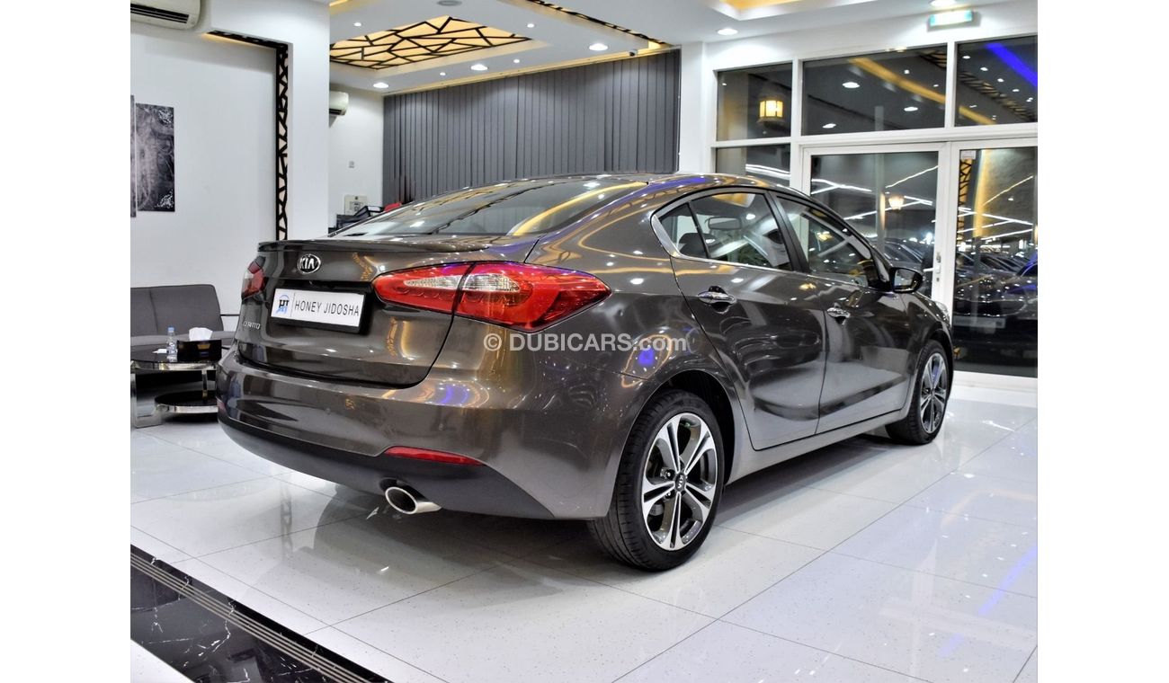 Kia Cerato EXCELLENT DEAL for our KIA Cerato ( 2015 Model ) in Brown Color GCC Specs