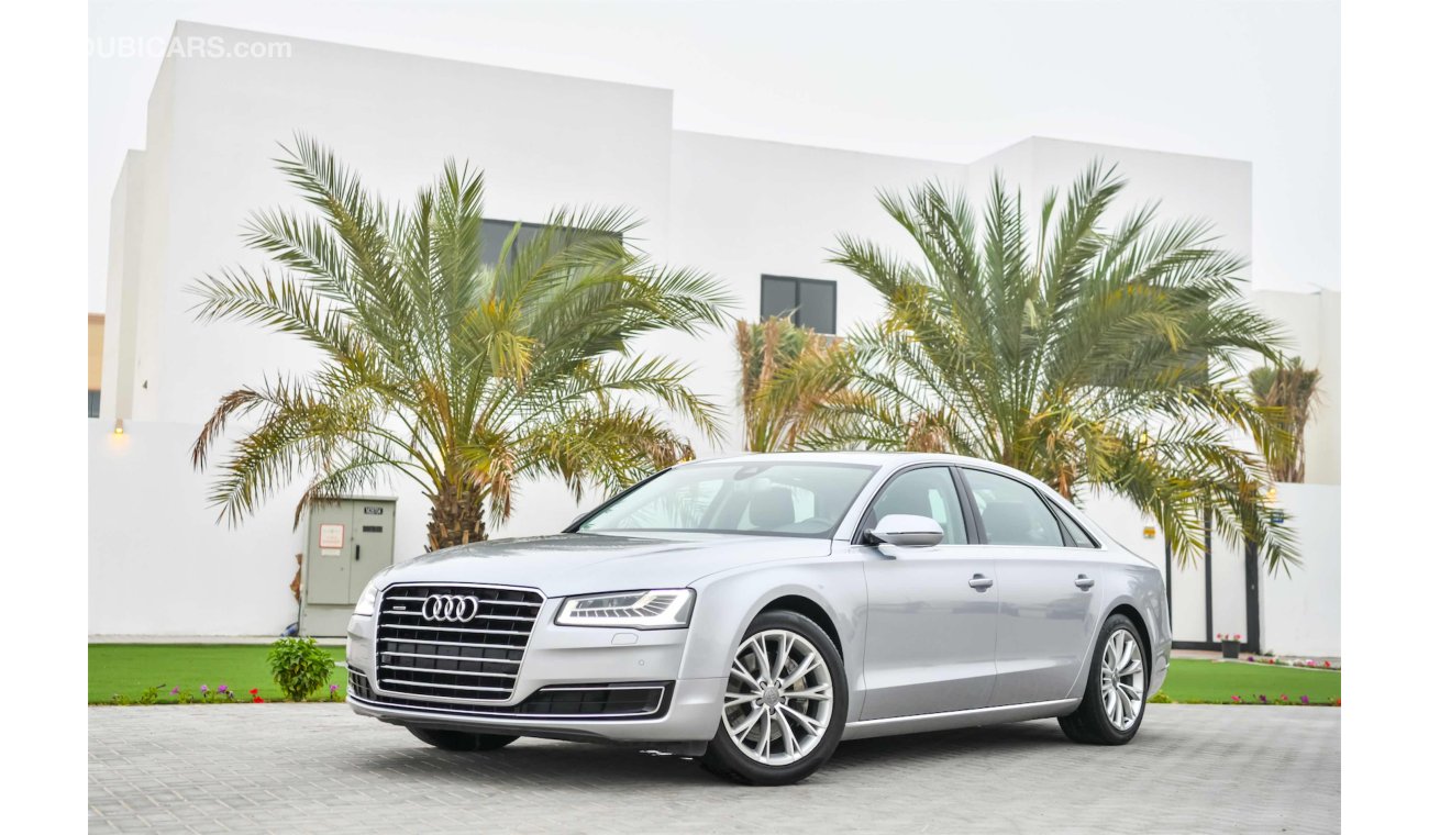 أودي A8 L Fully Loaded Super Clean Car - AED 2,233 per Month! - 0% DP