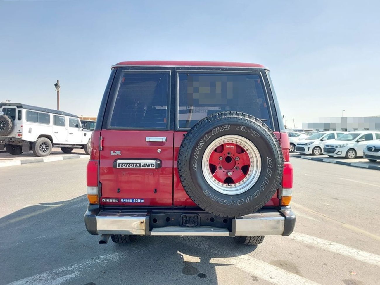 تويوتا لاند كروزر TOYOTA LAND CRUISER SUV RHD 1992 MODEL 3.4 L DIESEL MANUAL(PM03580)