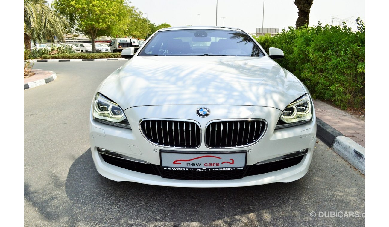 BMW 640i - ZERO DOWN PAYMENT - 2,100 AED/MONTHLY - 1 YEAR WARRANTY