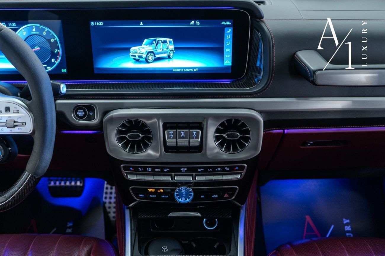 مرسيدس بنز G 63 AMG 2020 Mercedes G63, Double Night Package, Fully Loaded, Full Service History, Carbon Fibre Accents, E