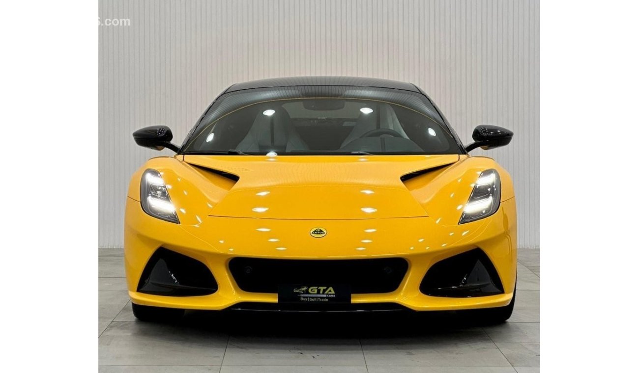 لوتس إيفورا 2023 Lotus Emira First Edition, March 2026 Lotus Warranty, Fully Loaded, Excellent condition, GCC