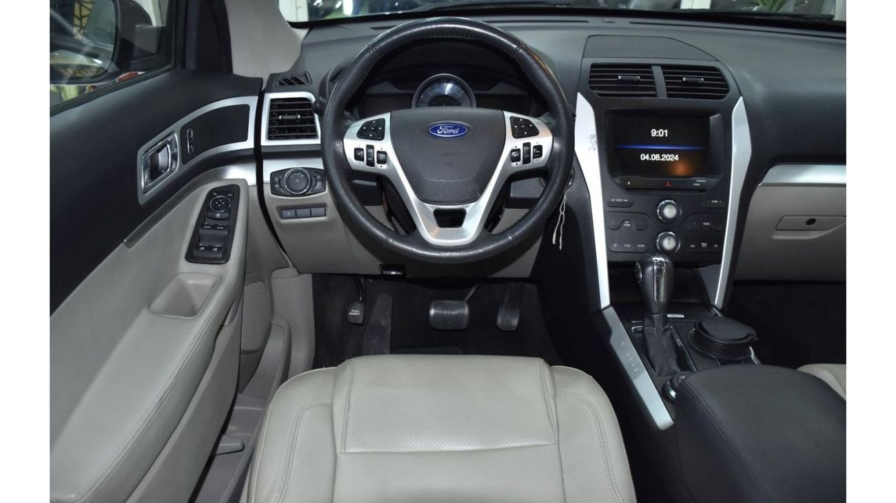 Ford Explorer EXCELLENT DEAL for our Ford Explorer XLT 4WD ( 2015 Model ) in Black Color GCC Specs