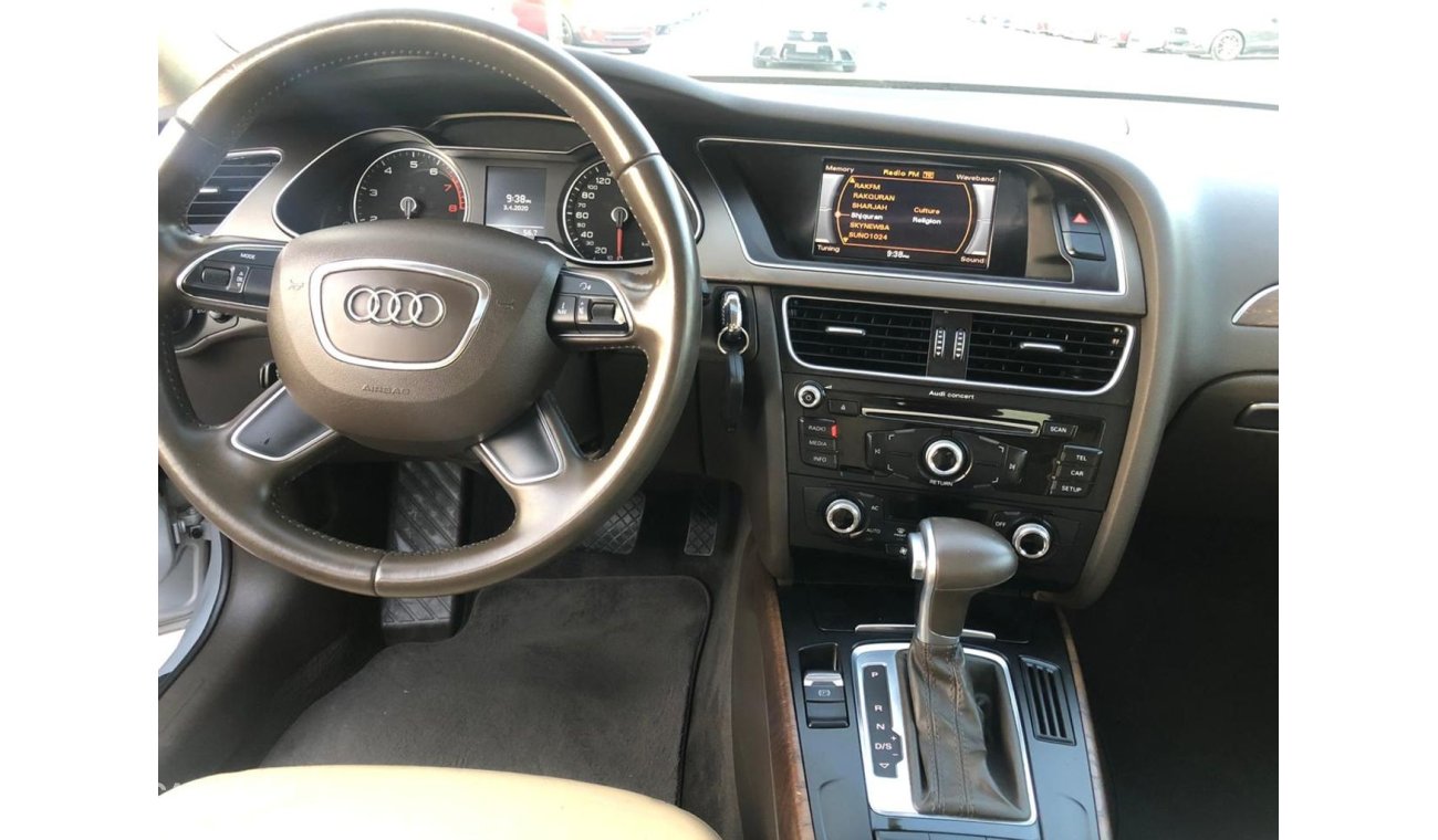 Audi A4 Audi A4 model 2013 GCC car prefect condition full option low mileage excellent sound system  sun roo