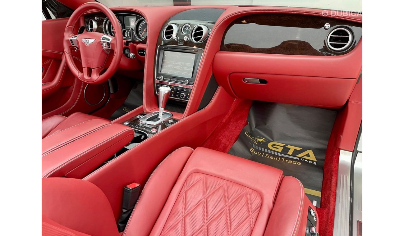 Bentley Continental GTC 2014 Bentley Continental GTC W12, Full Bentley Service History, ( One Lady Owner ), GCC