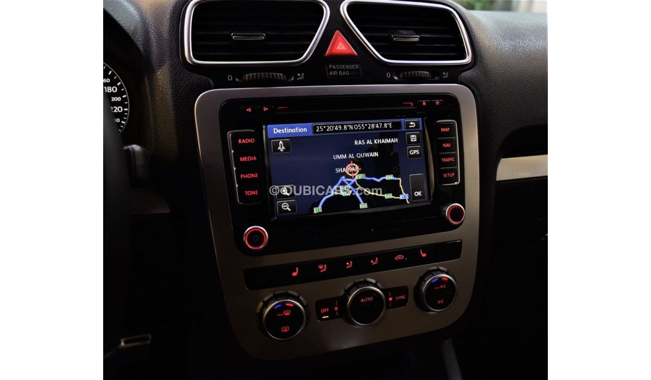 Volkswagen Scirocco ONE HOT HATCH! Volkswagen Scirocco 2013 Model!! in Beige Color! GCC Specs