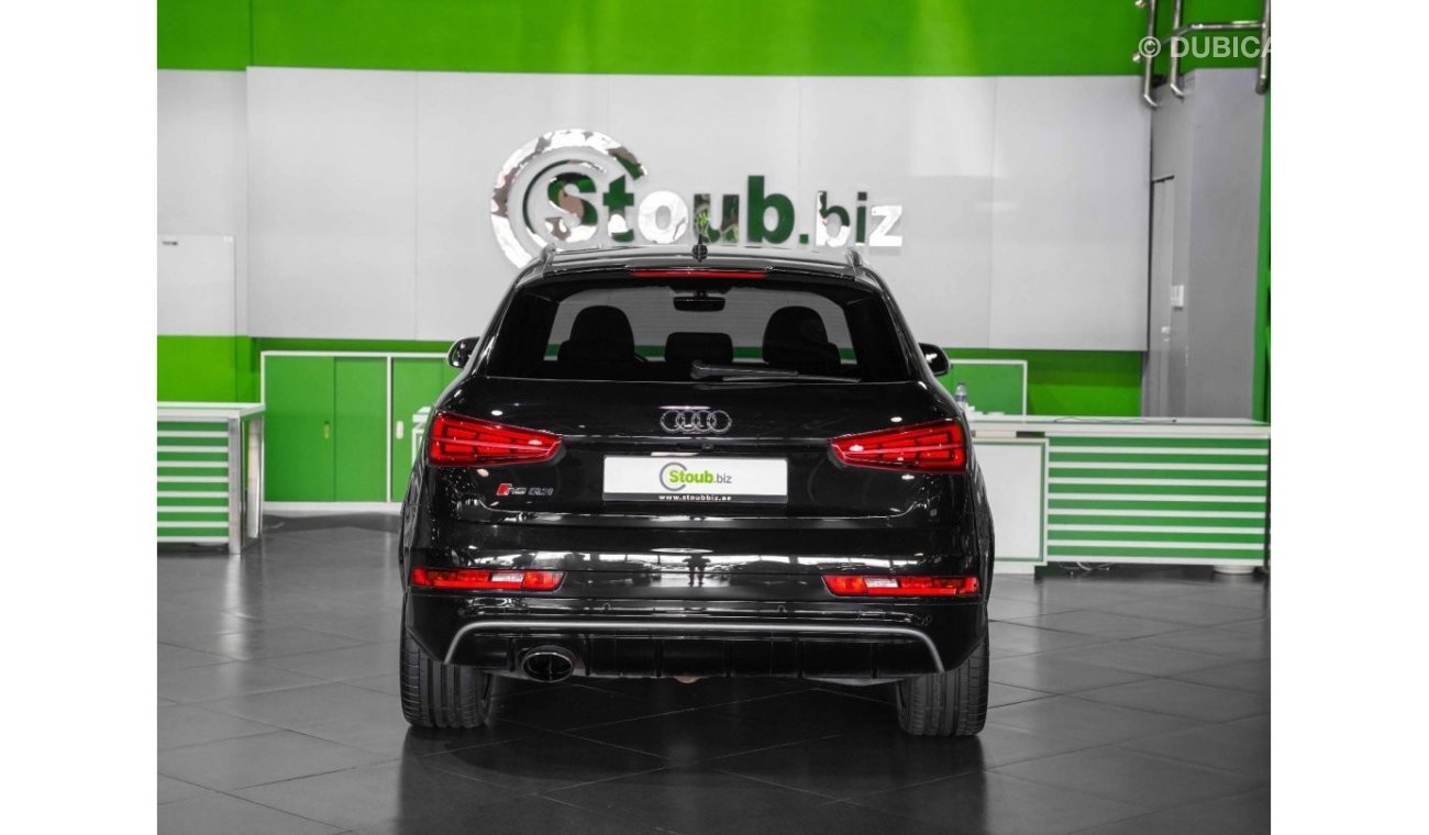 Audi RS Q3 2 YEARS WARRANTY - 2 YEARS FREE SERVICE - RSQ3 UNIQUE CONDITION 34,626 KM ONLY - DEALER SERVICE HIST