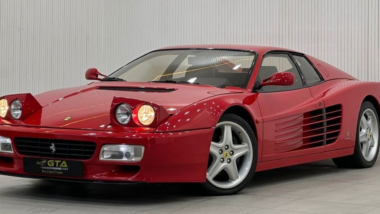 Ferrari Testarossa 1993 Ferrari 512 Testarossa Manual Transmission, Full Service History, Japanese Spec