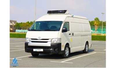 Toyota Hiace GL - High Roof LWB 2018 Carrier Freezer Van 2.7L RWD Petrol M/T - GCC - Low Mileage - Book Now