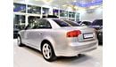 أودي A4 AMAZING!!  Audi A4 2.0 S-Line 2008 Model!! Silver Color GCC Specs
