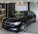 بي أم دبليو 520i EXCLUSIVE LUXURY ELITE BLACK 520i || TOP RANGE || GCC || SCREENS || LIKE