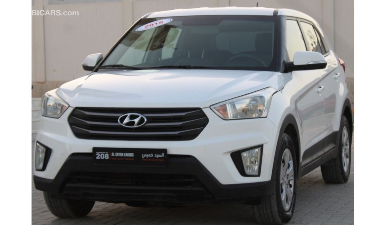 Hyundai Creta S S S S Hyundai Creta 2018 GCC in excellent condition, without accidents, without paint