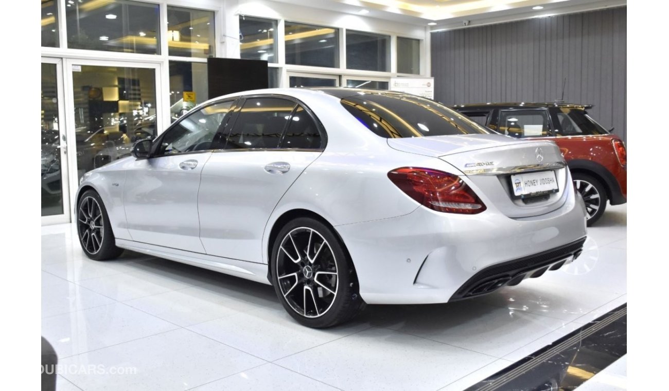 مرسيدس بنز C 43 AMG EXCELLENT DEAL for our Mercedes Benz C43 AMG ( 2017 Model ) in Silver Color Japanese Specs