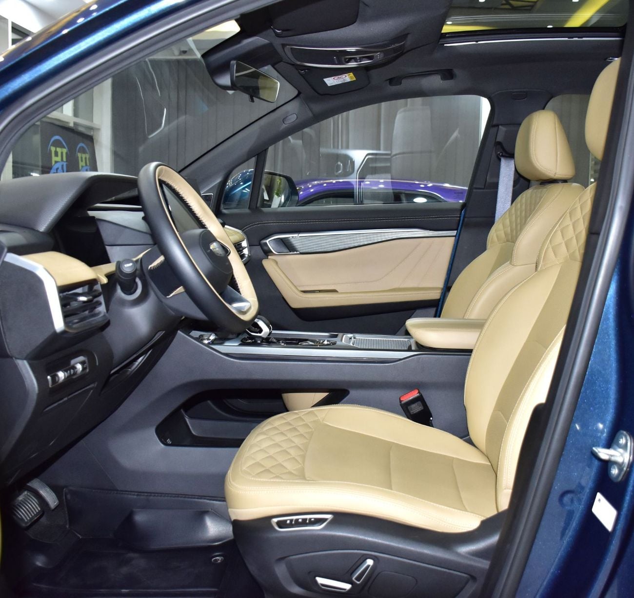 Geely Okavango EXCELLENT DEAL for our Geely Okavango ( 2025 Model ) in Blue Color GCC Specs