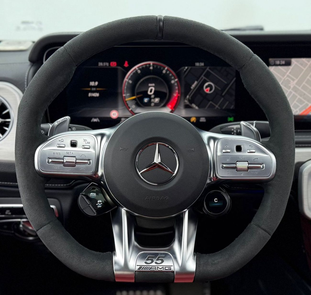 Mercedes-Benz G 63 AMG 4MATIC SUV 2022 Mercedes Benz G63 55th Edition, 2027 MB Warranty, 2026 MB Service Pack, Fully Loaded