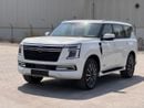 نيسان باترول LE بلاتينيوم سيتي (الخارج: أبيض لؤلؤي، الداخل: عنابي)
