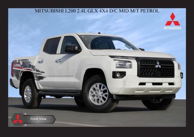 ميتسوبيشي L200 #SL MITSUBISHI L200 2.4L GLX 4X4 D/C MID M/T PTR 2025 Export Only