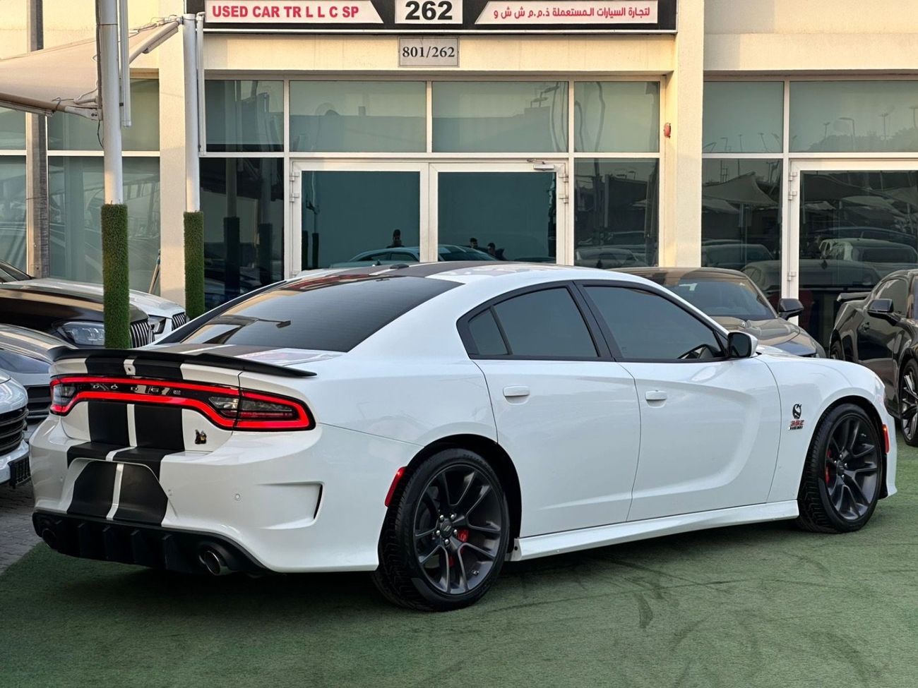 Dodge Challenger R/T Scat Pack 6.4L DODGE CHARGER SCATPACK 392 GCC 2021 Service history (Al Futtaim) Original Paint